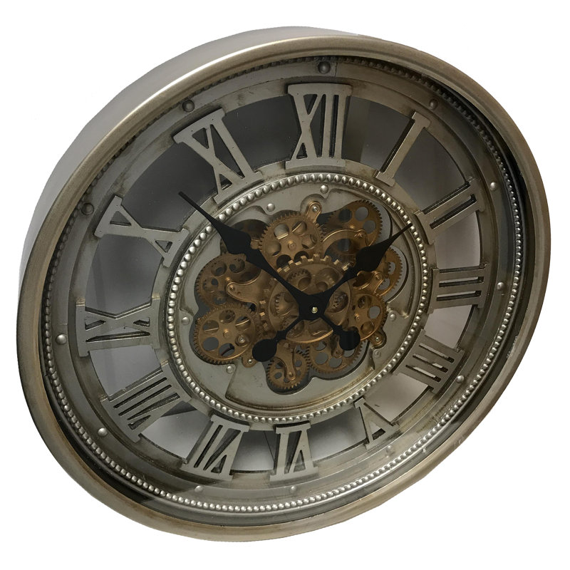 Williston Kesgrave Vintage Retro Aged Mechanical Moving Gear